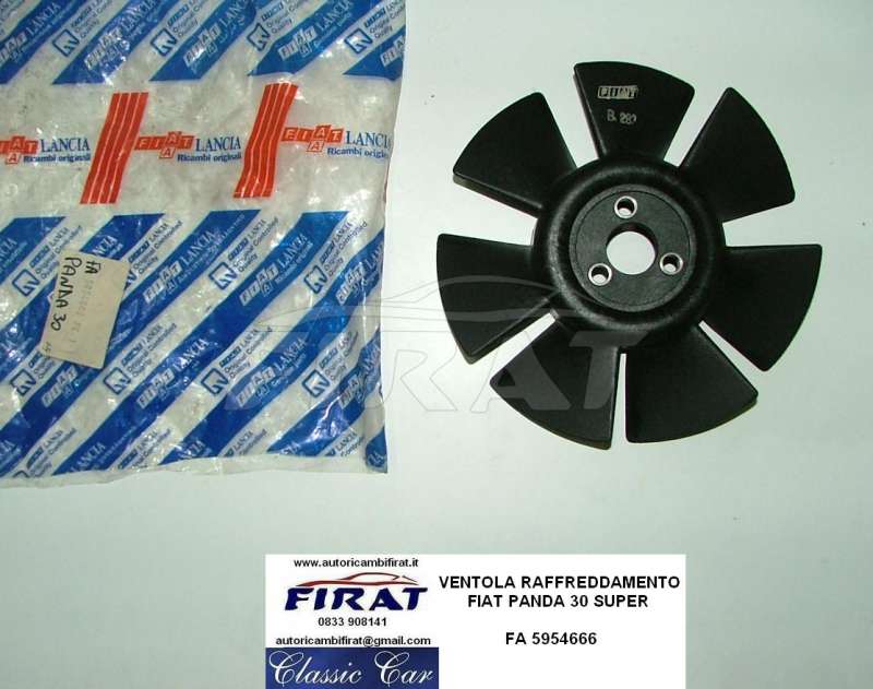 VENTOLA RAFFREDDAMENTO FIAT PANDA 30 SUPER